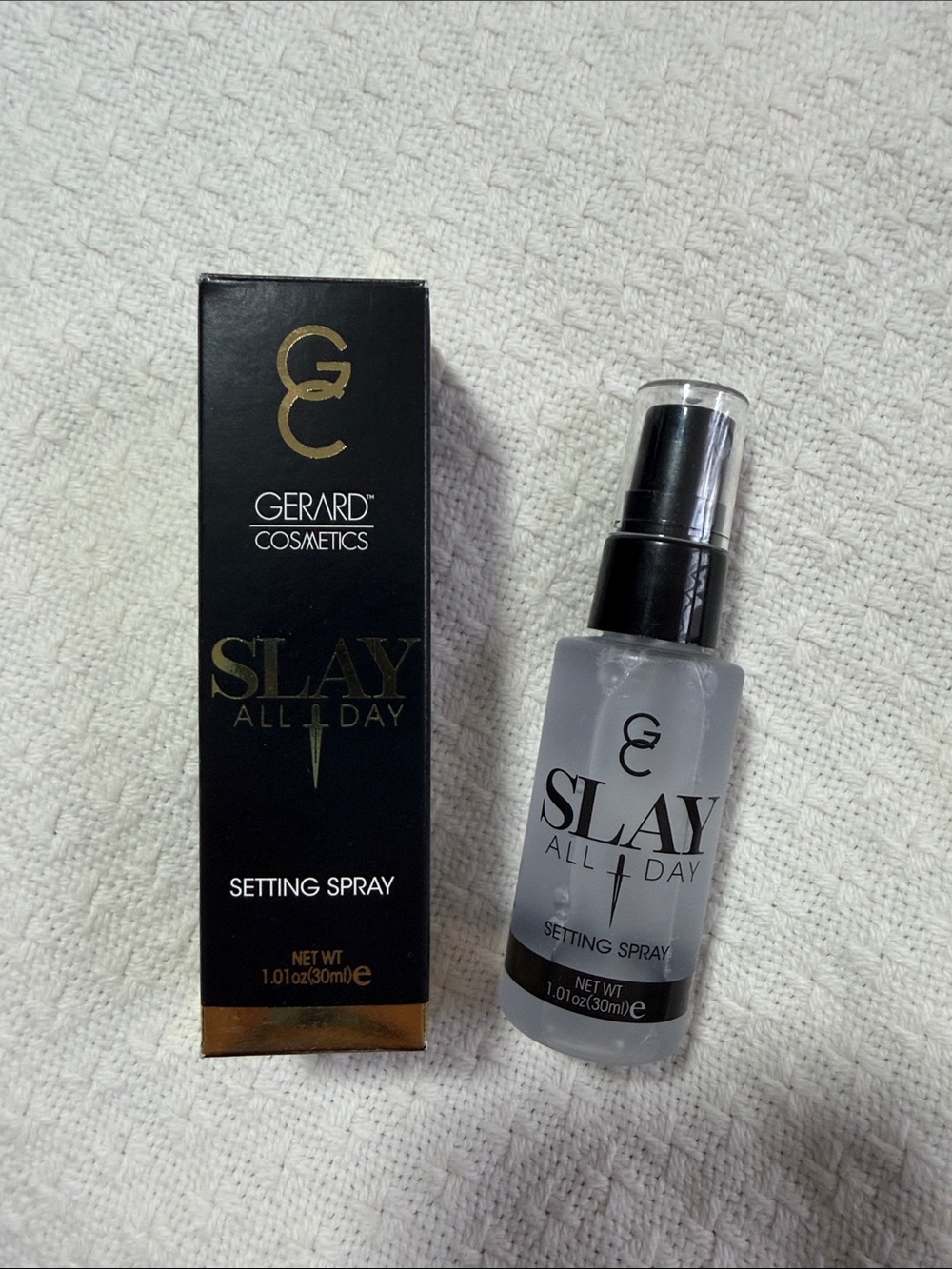 Gerard Cosmetics Slay All Day Setting Spray — Clear Finish
